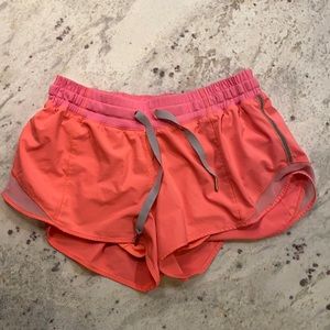 Lululemon Hot Pink Hotty Hot Shorts 2.5” - size 8